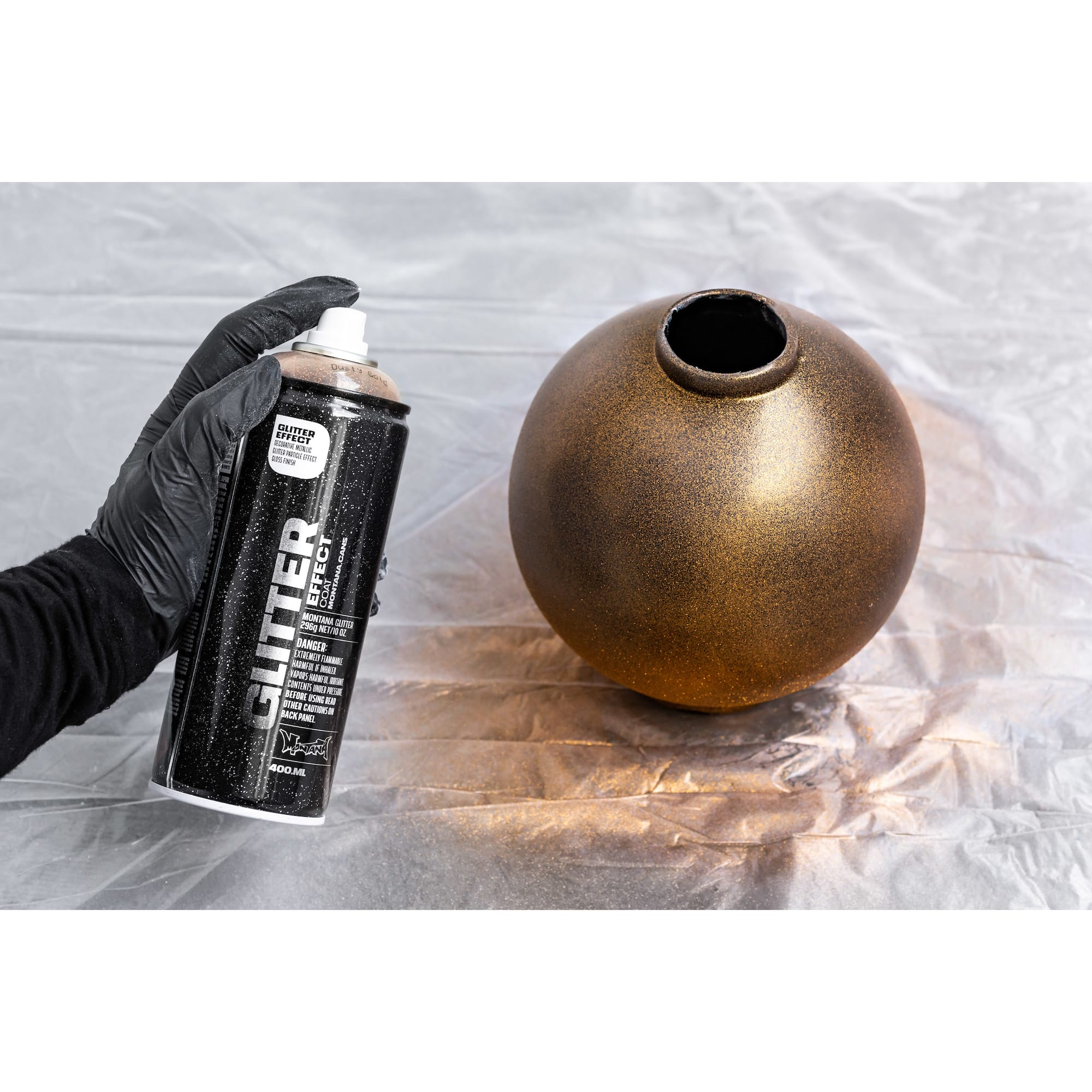 Montana™ Glitter Effect Silver Glitter Coat Spray